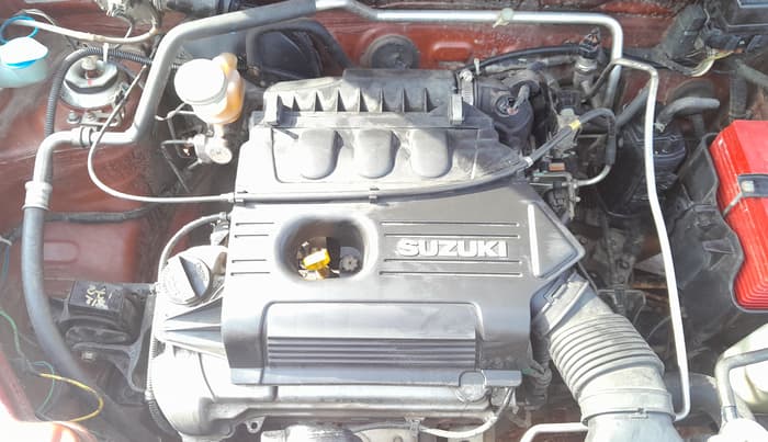 2013 Maruti Alto K10 VXI, Petrol, Manual, 94,320 km, Engine View