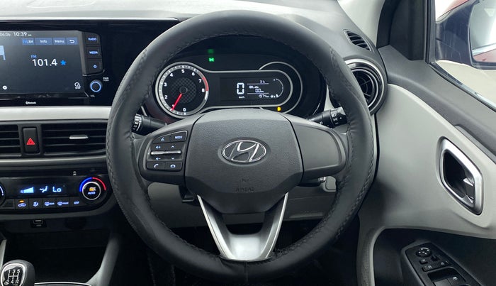2021 Hyundai GRAND I10 NIOS SPORTZ PETROL, Petrol, Manual, 2,024 km, Steering Wheel Close Up