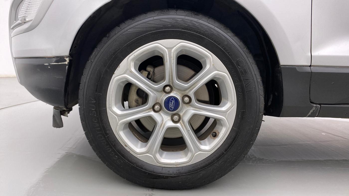 2019 Ford Ecosport TITANIUM + 1.5L DIESEL, Diesel, Manual, 1,08,632 km, Left Front Wheel