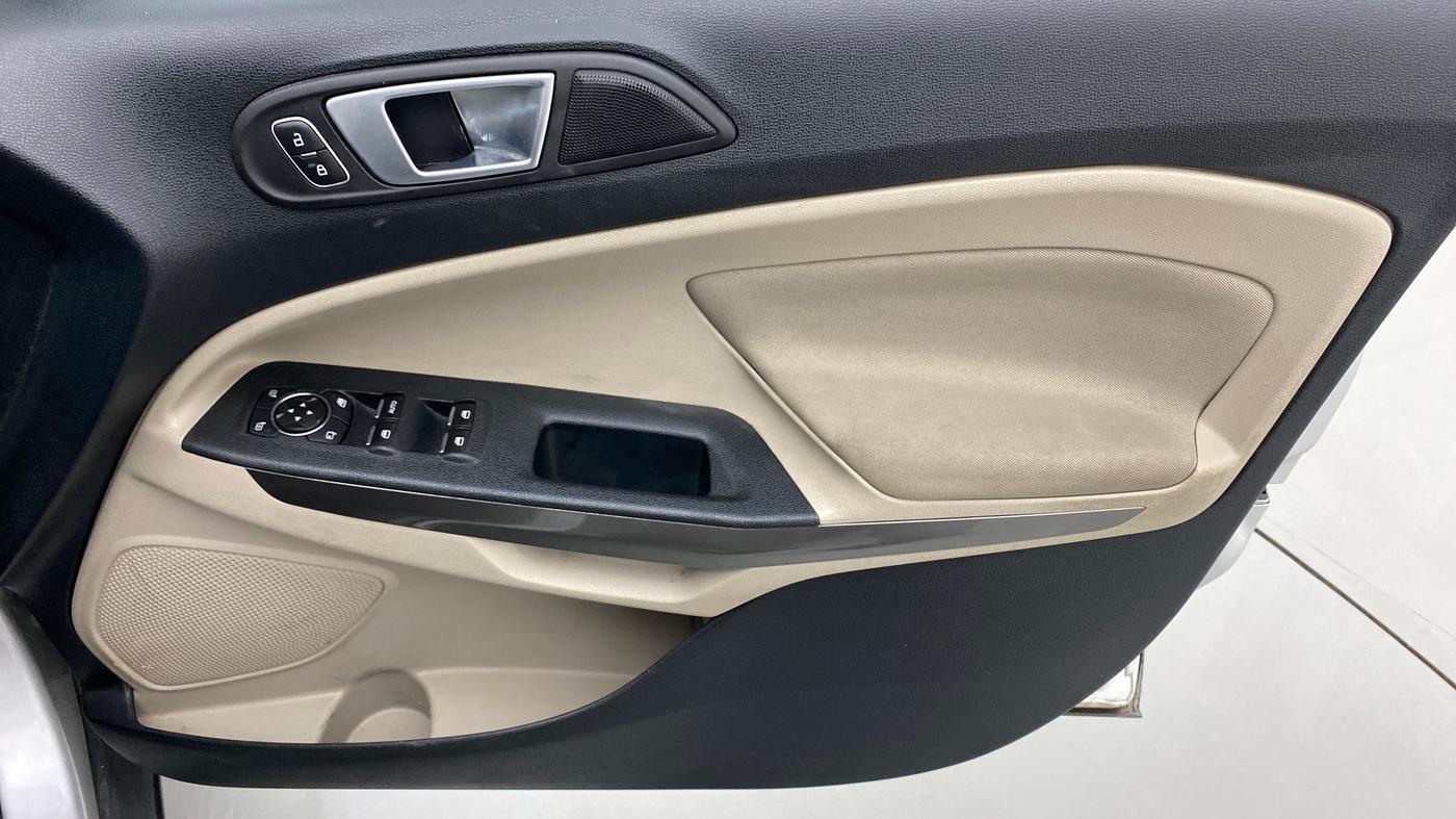 2019 Ford Ecosport TITANIUM + 1.5L DIESEL, Diesel, Manual, 1,08,632 km, Driver Side Door Panels Control