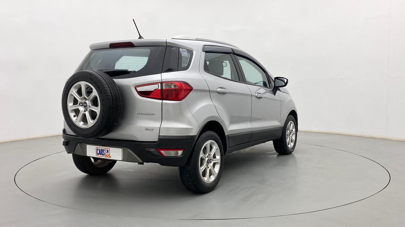 2019 Ford Ecosport TITANIUM + 1.5L DIESEL, Diesel, Manual, 1,08,632 km, Right Back Diagonal