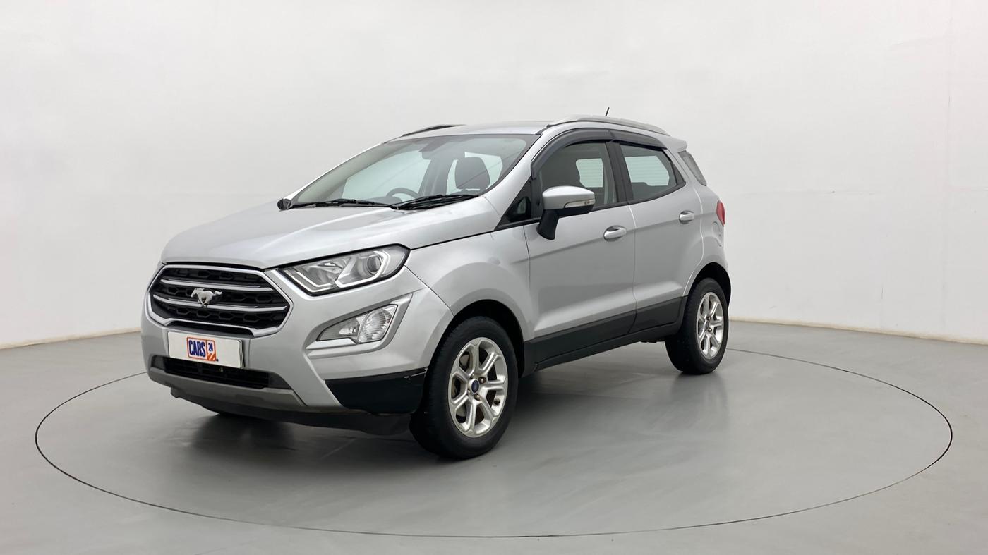 2019 Ford Ecosport TITANIUM + 1.5L DIESEL, Diesel, Manual, 1,08,632 km, Left Front Diagonal