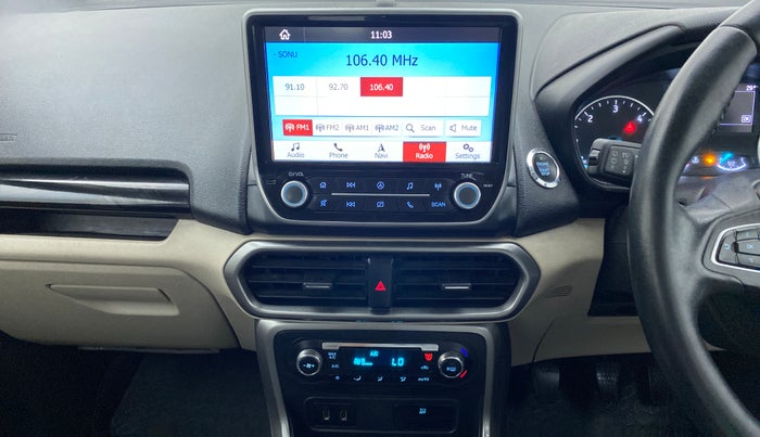 2019 Ford Ecosport TITANIUM + 1.5L DIESEL, Diesel, Manual, 1,08,632 km, Air Conditioner