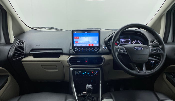 2019 Ford Ecosport TITANIUM + 1.5L DIESEL, Diesel, Manual, 1,08,632 km, Dashboard