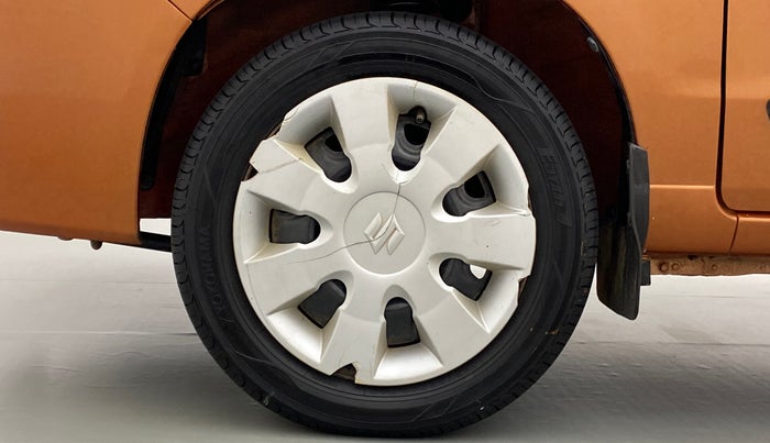 2011 Maruti Alto K10 VXI P, Petrol, Manual, Left Front Wheel