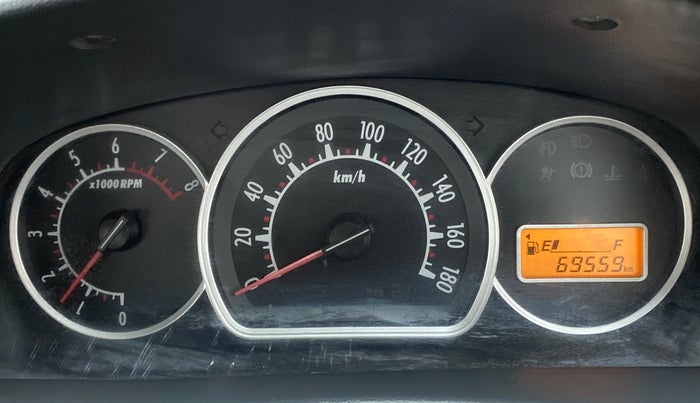 2011 Maruti Alto K10 VXI P, Petrol, Manual, Odometer Image