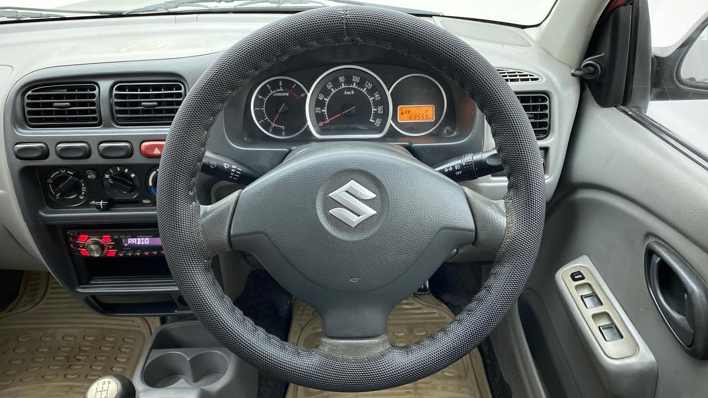 2011 Maruti Alto K10 VXI P, Petrol, Manual, Steering Wheel Close Up
