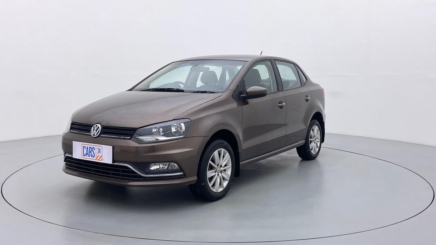 2016 Volkswagen Ameo HIGHLINE 1.2, Petrol, Manual, 30,483 km, Left Front Diagonal