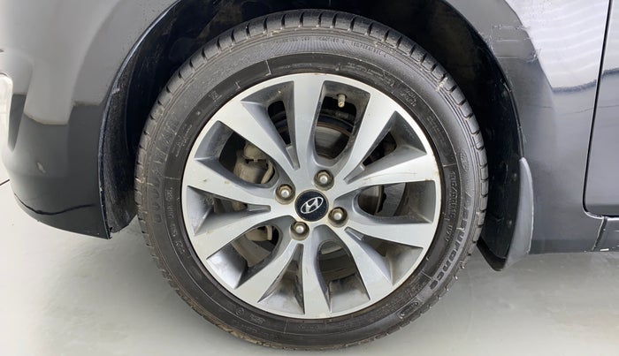 2016 Hyundai Verna FLUIDIC 1.6 VTVT SX AT, Petrol, Automatic, 59,226 km, Left Front Wheel