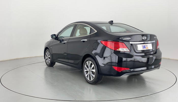 2016 Hyundai Verna FLUIDIC 1.6 VTVT SX AT, Petrol, Automatic, 59,226 km, Left Back Diagonal