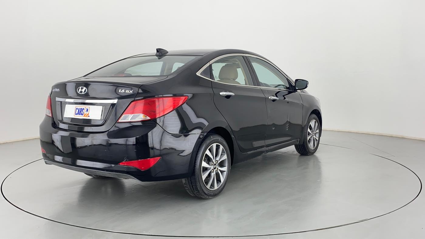 2016 Hyundai Verna FLUIDIC 1.6 VTVT SX AT, Petrol, Automatic, 59,226 km, Right Back Diagonal
