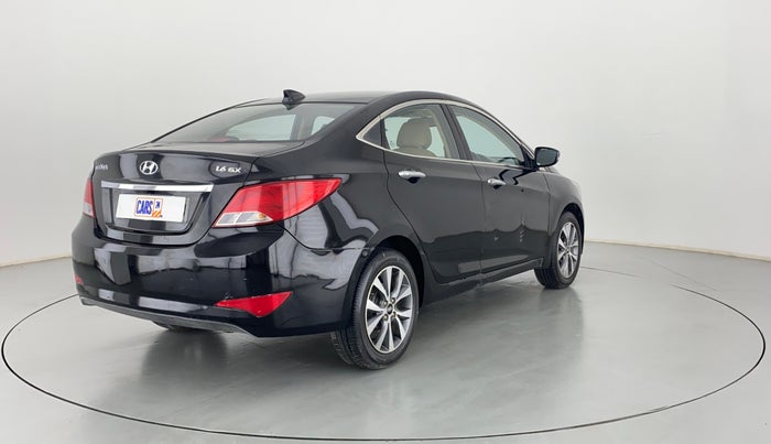 2016 Hyundai Verna FLUIDIC 1.6 VTVT SX AT, Petrol, Automatic, 59,226 km, Right Back Diagonal