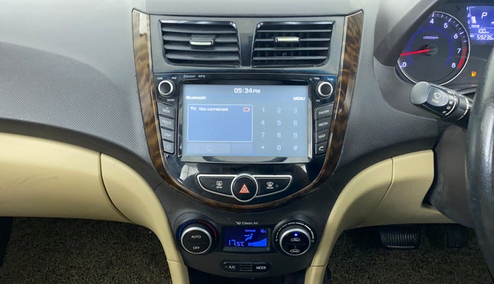 2016 Hyundai Verna FLUIDIC 1.6 VTVT SX AT, Petrol, Automatic, 59,226 km, Air Conditioner
