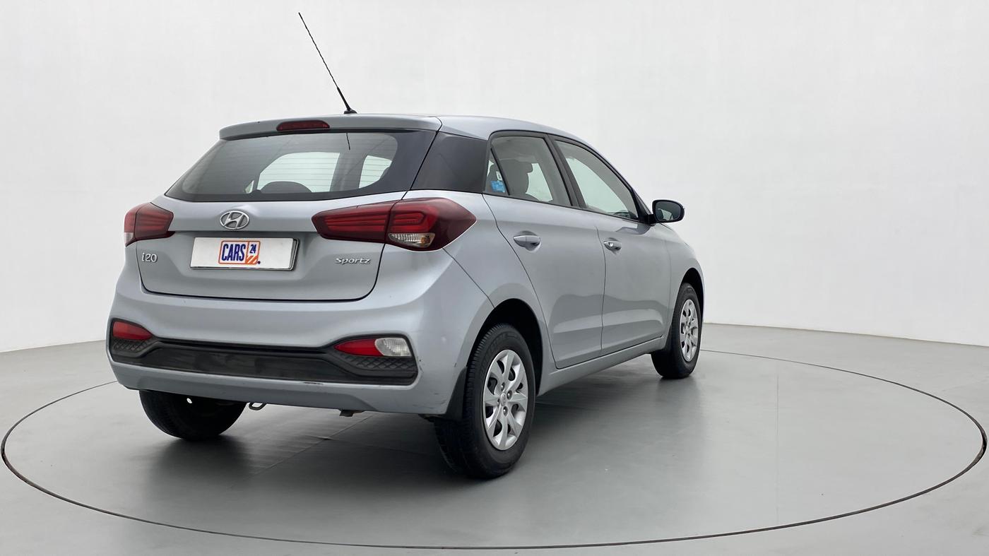 2018 Hyundai Elite i20 SPORTZ 1.2, Petrol, Manual, 49,155 km, Right Back Diagonal