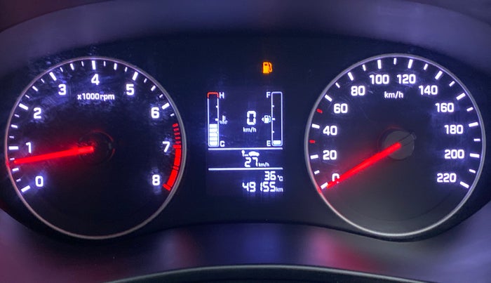 2018 Hyundai Elite i20 SPORTZ 1.2, Petrol, Manual, 49,155 km, Odometer Image