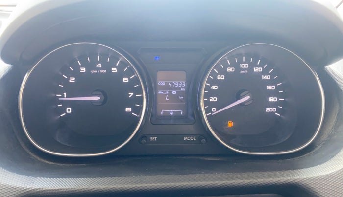 2019 Tata Tiago XZ PLUS PETROL, Petrol, Manual, 47,885 km, Odometer Image