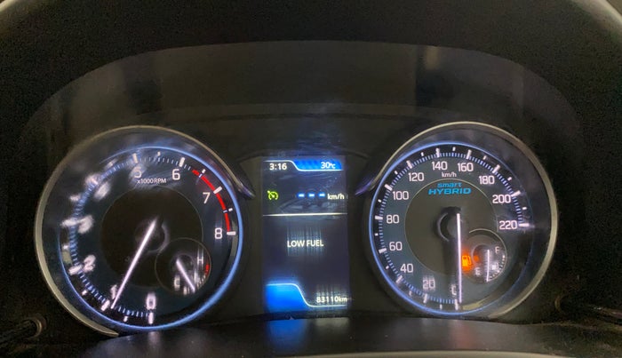 2022 Maruti Ertiga ZXI+ SHVS, Petrol, Manual, 83,109 km, Odometer Image