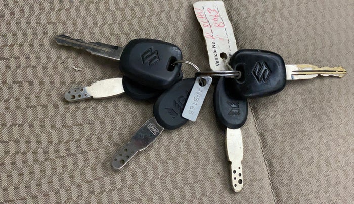 2018 Maruti Wagon R 1.0 LXI CNG, CNG, Manual, 60,466 km, Key Close Up