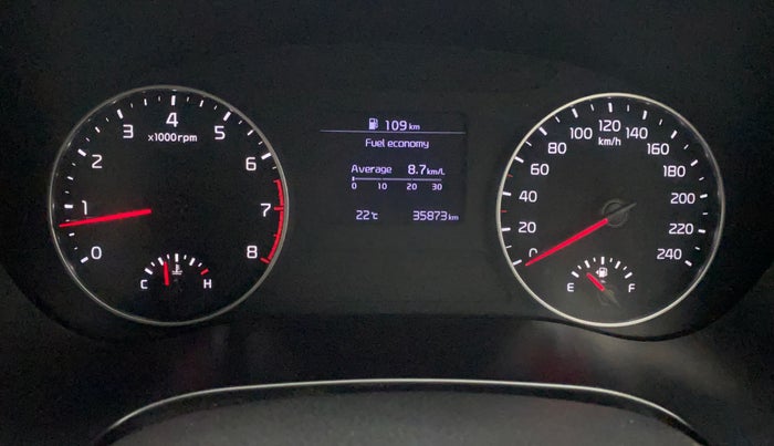 2020 KIA SELTOS HTX 1.5 PETROL, Petrol, Manual, 35,831 km, Odometer Image
