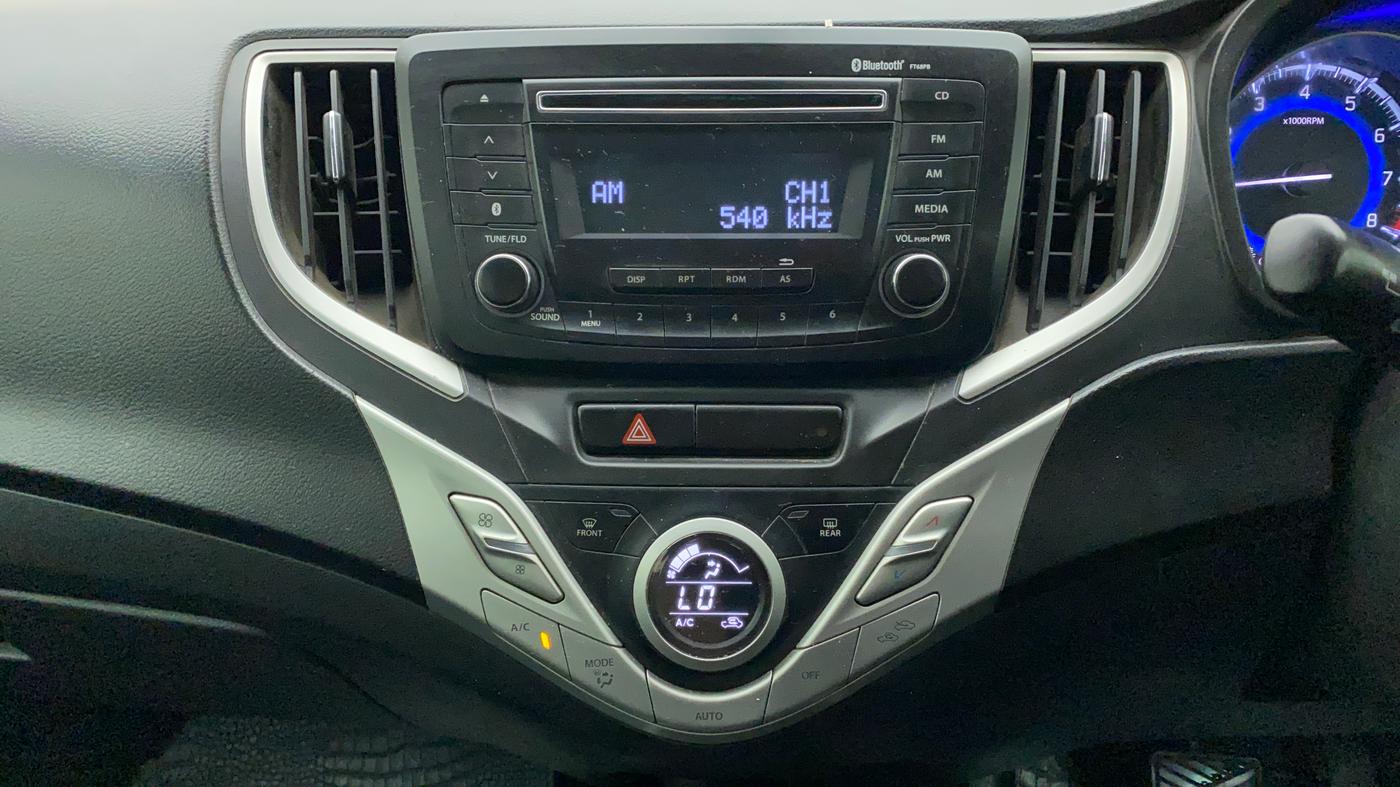 2016 Maruti Baleno ZETA CVT PETROL 1.2, Petrol, Automatic, 68,323 km, Air Conditioner