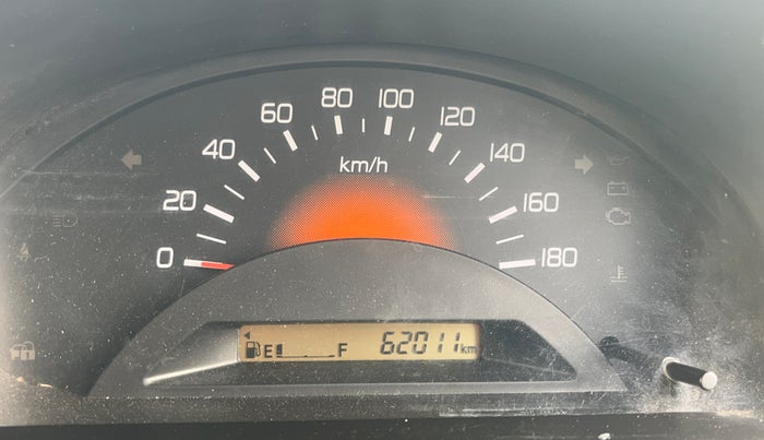 2014 Maruti Wagon R 1.0 LXI, Petrol, Manual, 61,995 km, Odometer Image