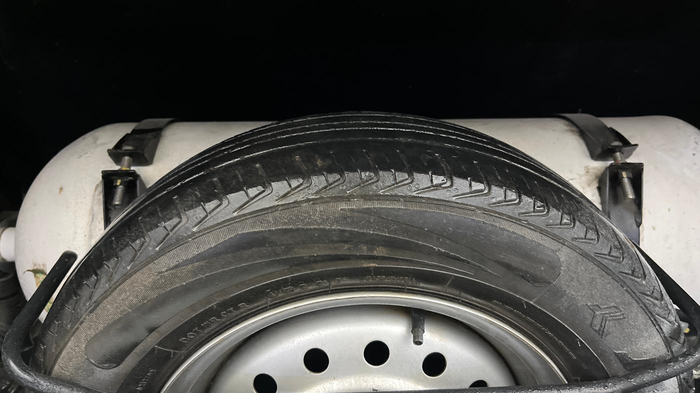 2022 Maruti New Wagon-R LXI CNG 1.0, CNG, Manual, 37,834 km, Spare Tyre