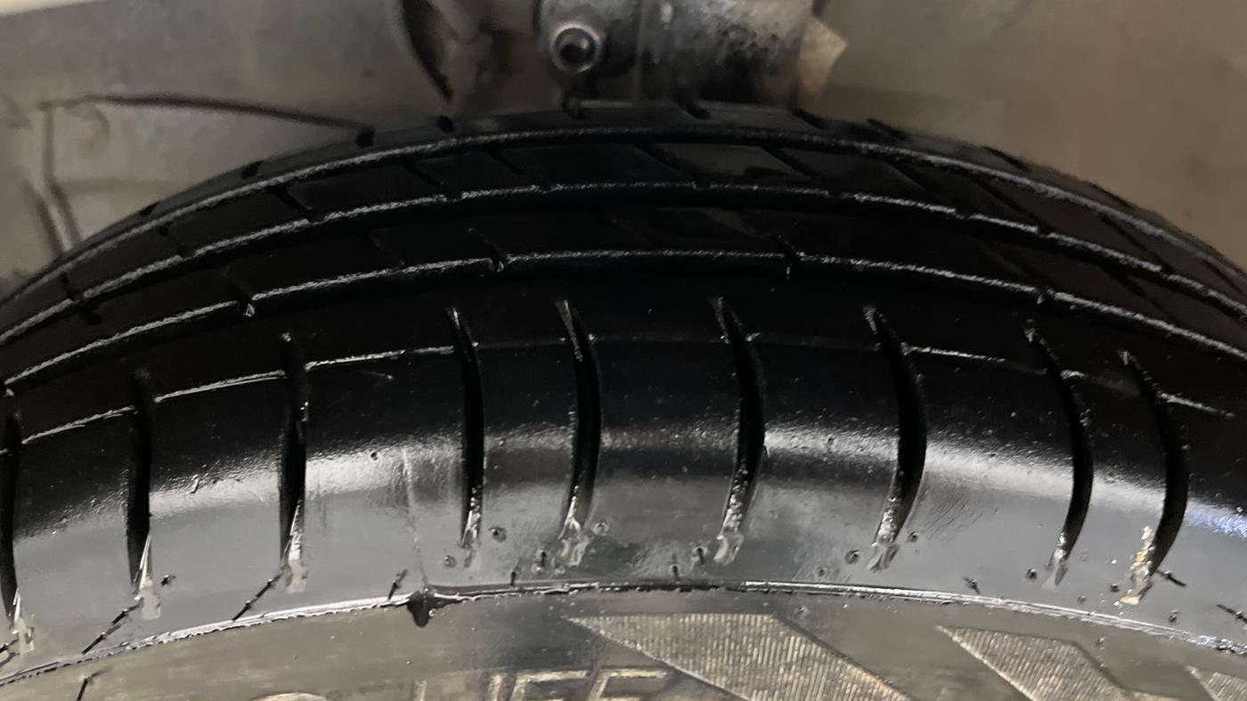 2022 Maruti New Wagon-R LXI CNG 1.0, CNG, Manual, 37,834 km, Left Front Tyre Tread