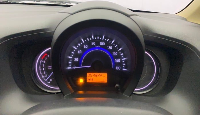 2015 Honda Brio VX MT, Petrol, Manual, 54,341 km, Odometer Image