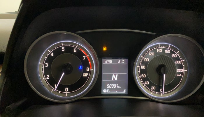 2017 Maruti Dzire VXI AMT, Petrol, Automatic, 50,979 km, Odometer Image