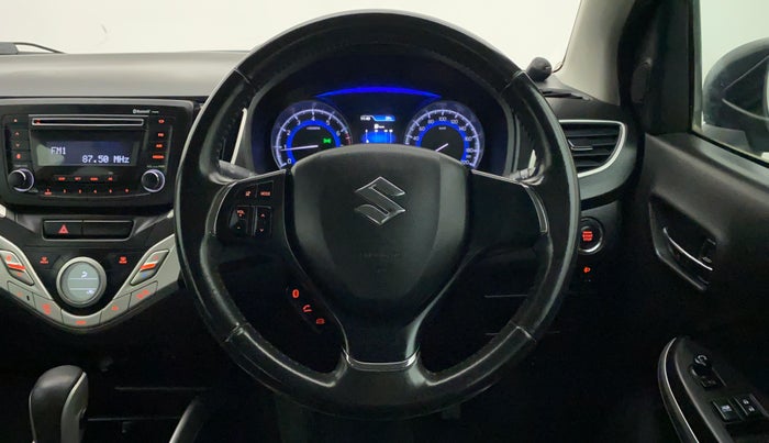 2017 Maruti Baleno ZETA CVT PETROL 1.2, Petrol, Automatic, 60,937 km, Steering Wheel Close Up