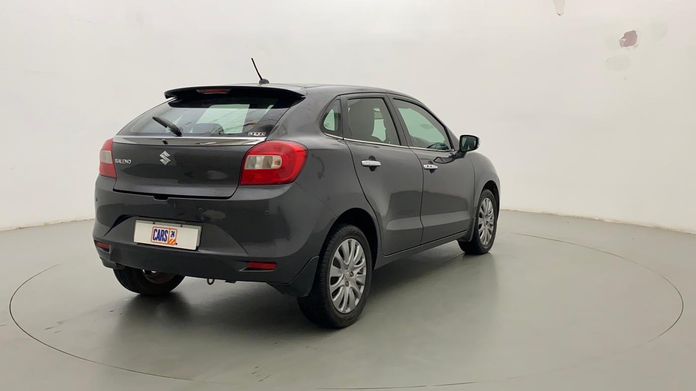 2017 Maruti Baleno ZETA CVT PETROL 1.2, Petrol, Automatic, 60,937 km, Right Back Diagonal