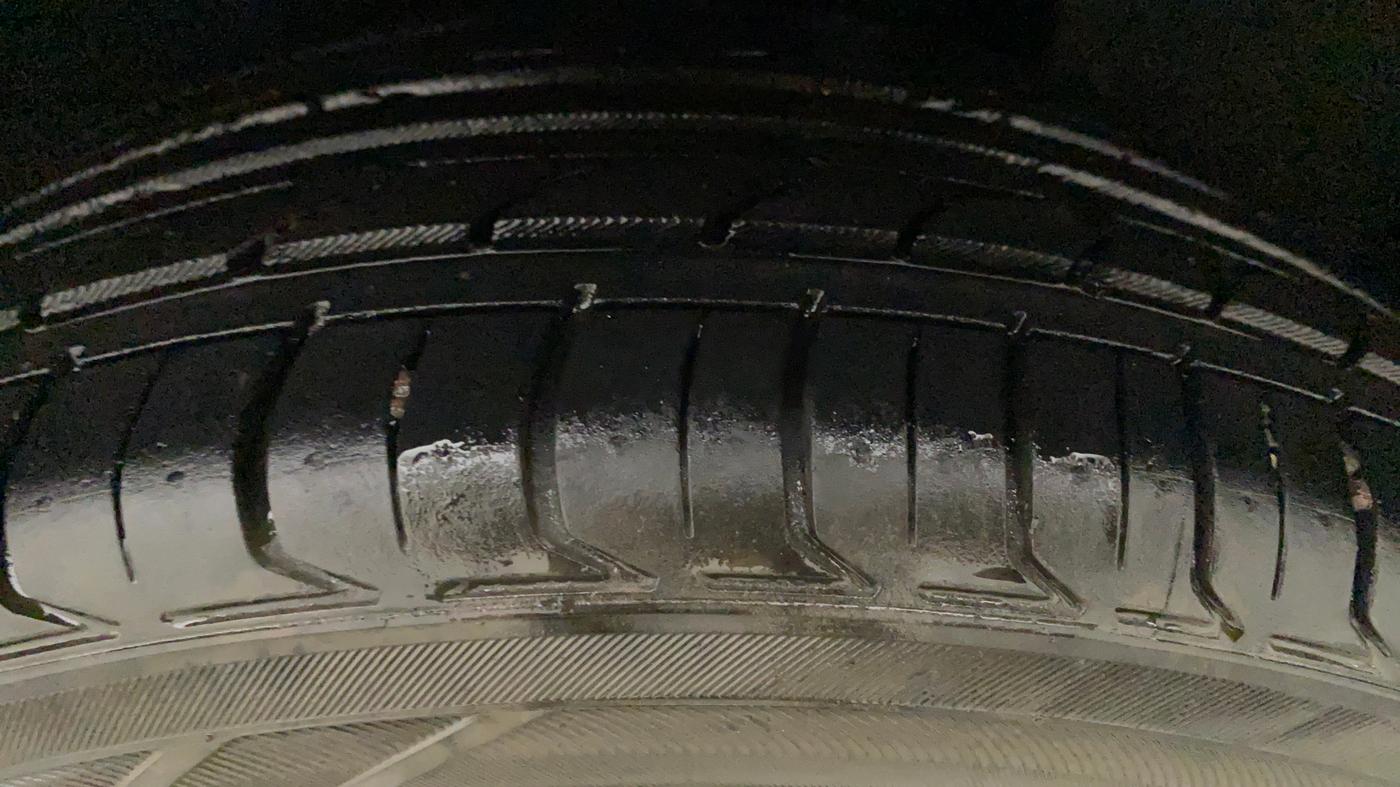 2017 Maruti Baleno ZETA CVT PETROL 1.2, Petrol, Automatic, 60,937 km, Left Rear Tyre Tread