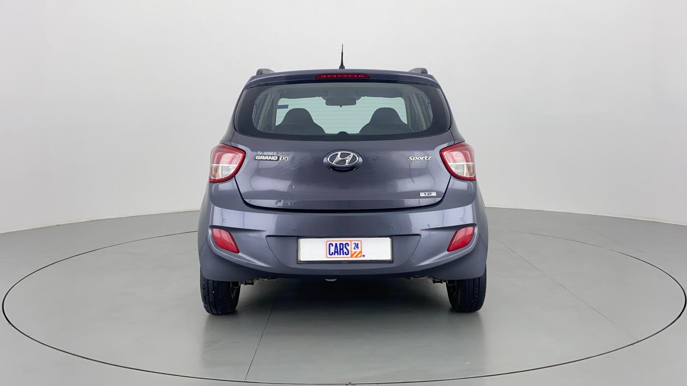 2015 Hyundai Grand i10 SPORTZ 1.2 KAPPA VTVT, Petrol, Manual, 53,556 km, Back/Rear