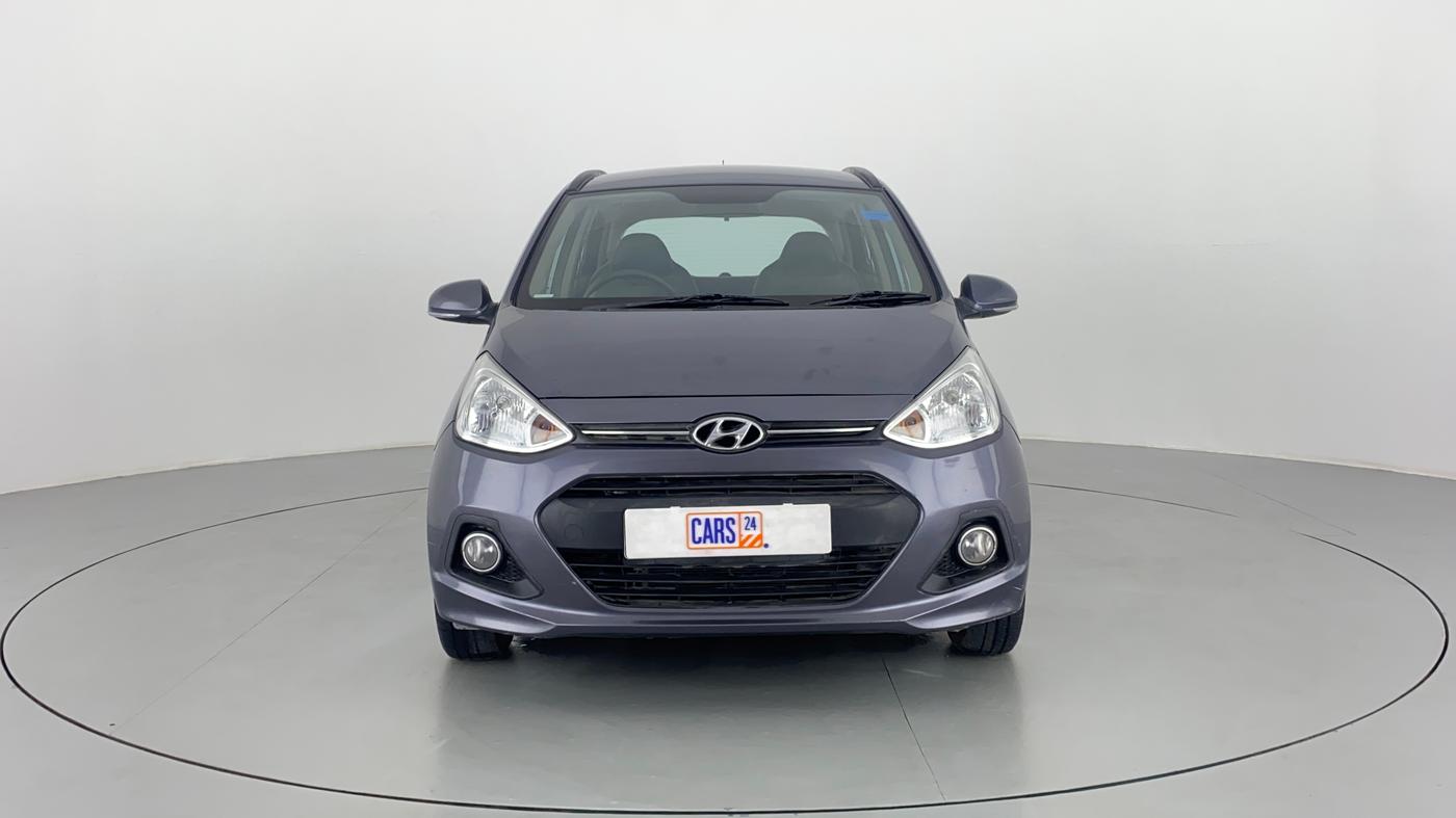 2015 Hyundai Grand i10 SPORTZ 1.2 KAPPA VTVT, Petrol, Manual, 53,556 km, Front