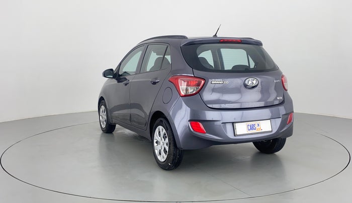 2015 Hyundai Grand i10 SPORTZ 1.2 KAPPA VTVT, Petrol, Manual, 53,556 km, Left Back Diagonal