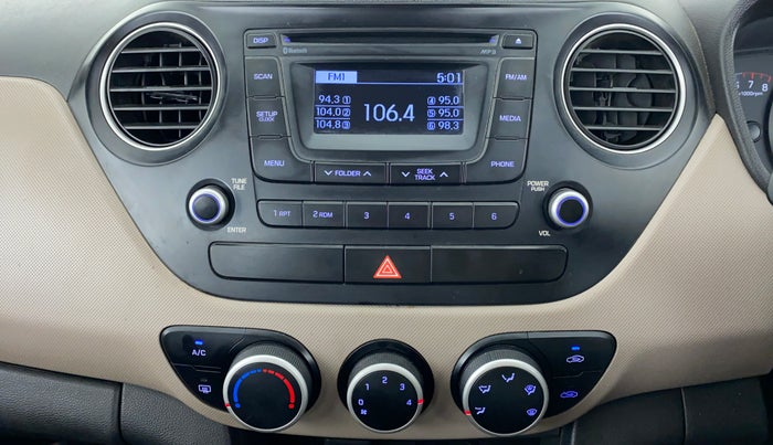 2015 Hyundai Grand i10 SPORTZ 1.2 KAPPA VTVT, Petrol, Manual, 53,556 km, Air Conditioner