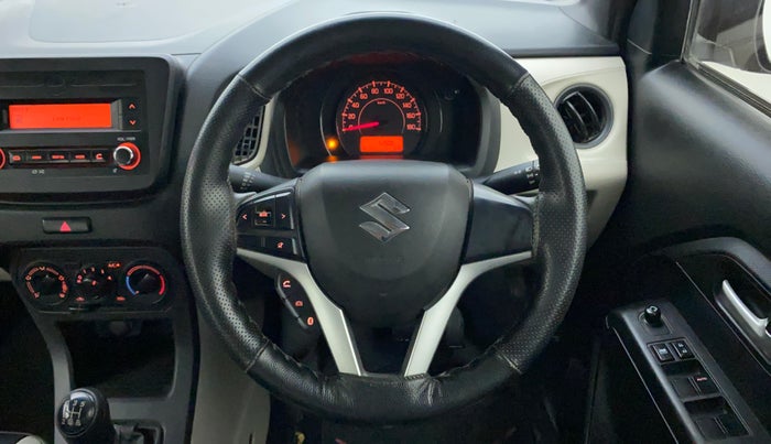 2019 Maruti New Wagon-R VXI 1.2, Petrol, Manual, 52,608 km, Steering Wheel Close Up