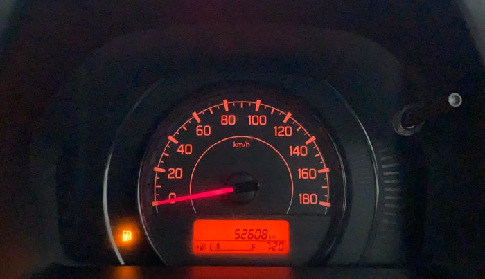 2019 Maruti New Wagon-R VXI 1.2, Petrol, Manual, 52,608 km, Odometer Image