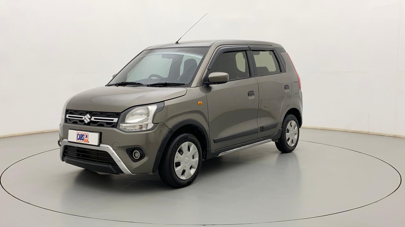 2019 Maruti New Wagon-R VXI 1.2, Petrol, Manual, 52,608 km, Left Front Diagonal