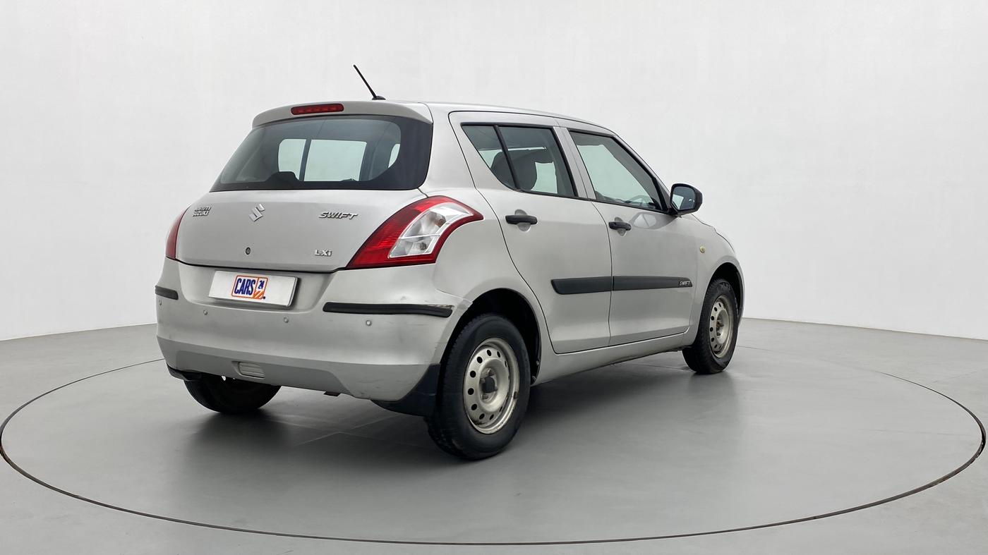 2013 Maruti Swift LXI, Petrol, Manual, 1,14,253 km, Right Back Diagonal