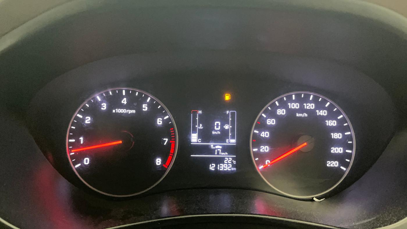 2018 Hyundai Elite i20 MAGNA EXECUTIVE 1.2, CNG, Manual, 1,21,439 km, Odometer Image