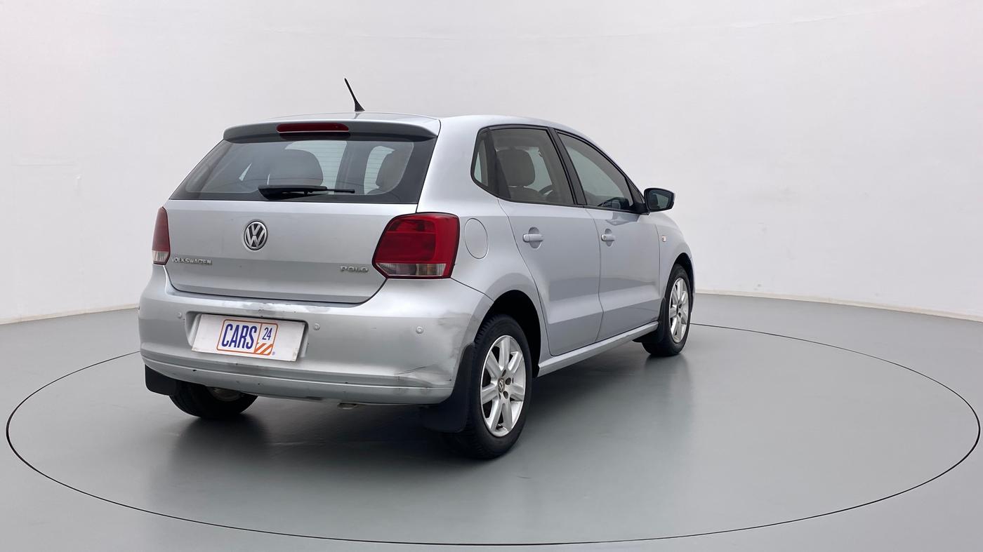 2011 Volkswagen Polo HIGHLINE1.2L, Petrol, Manual, 72,526 km, Right Back Diagonal