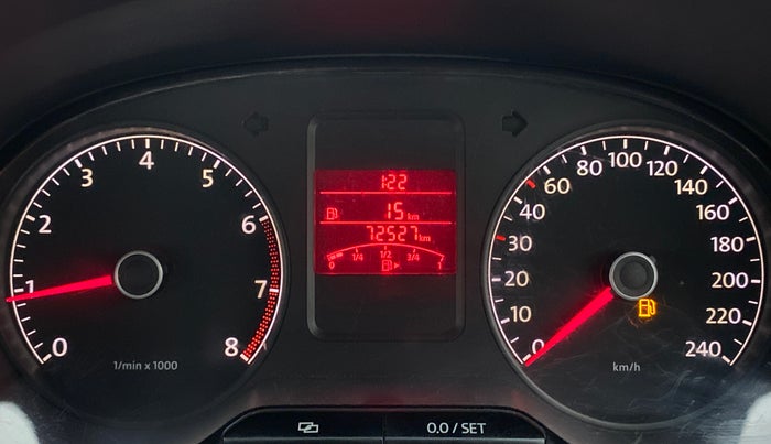 2011 Volkswagen Polo HIGHLINE1.2L, Petrol, Manual, 72,526 km, Odometer Image