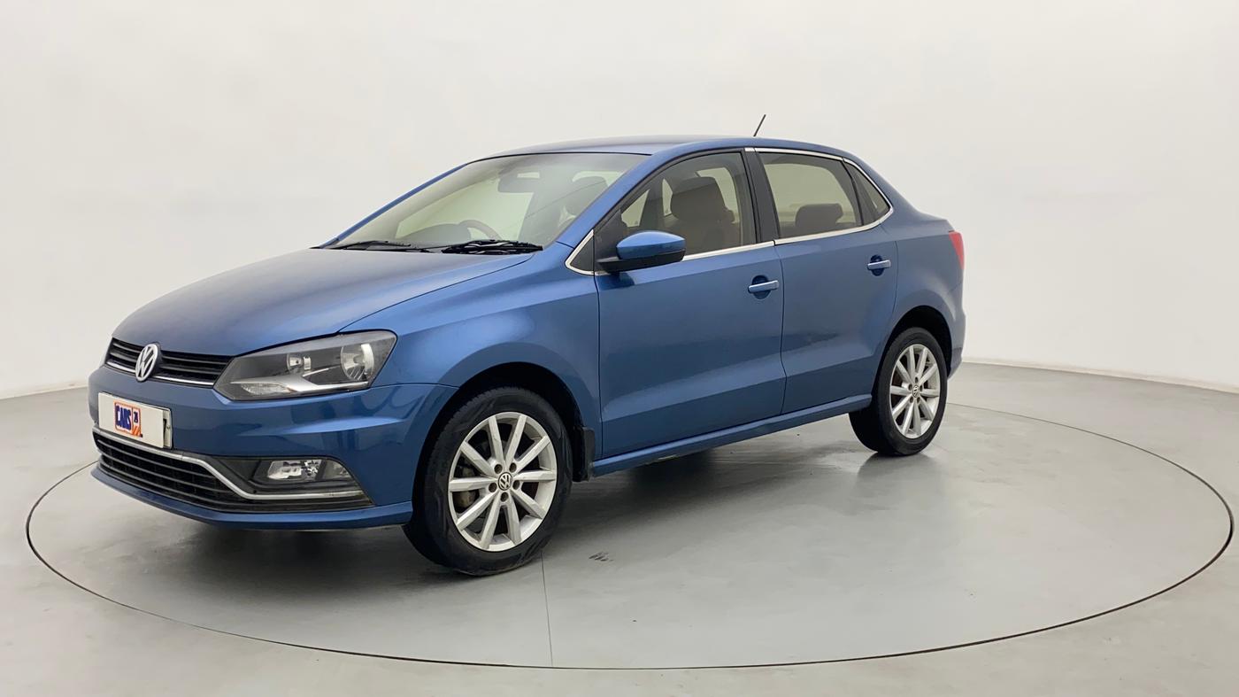 2017 Volkswagen Ameo HIGHLINE1.2L PLUS 16 ALLOY, Petrol, Manual, 48,956 km, Left Front Diagonal