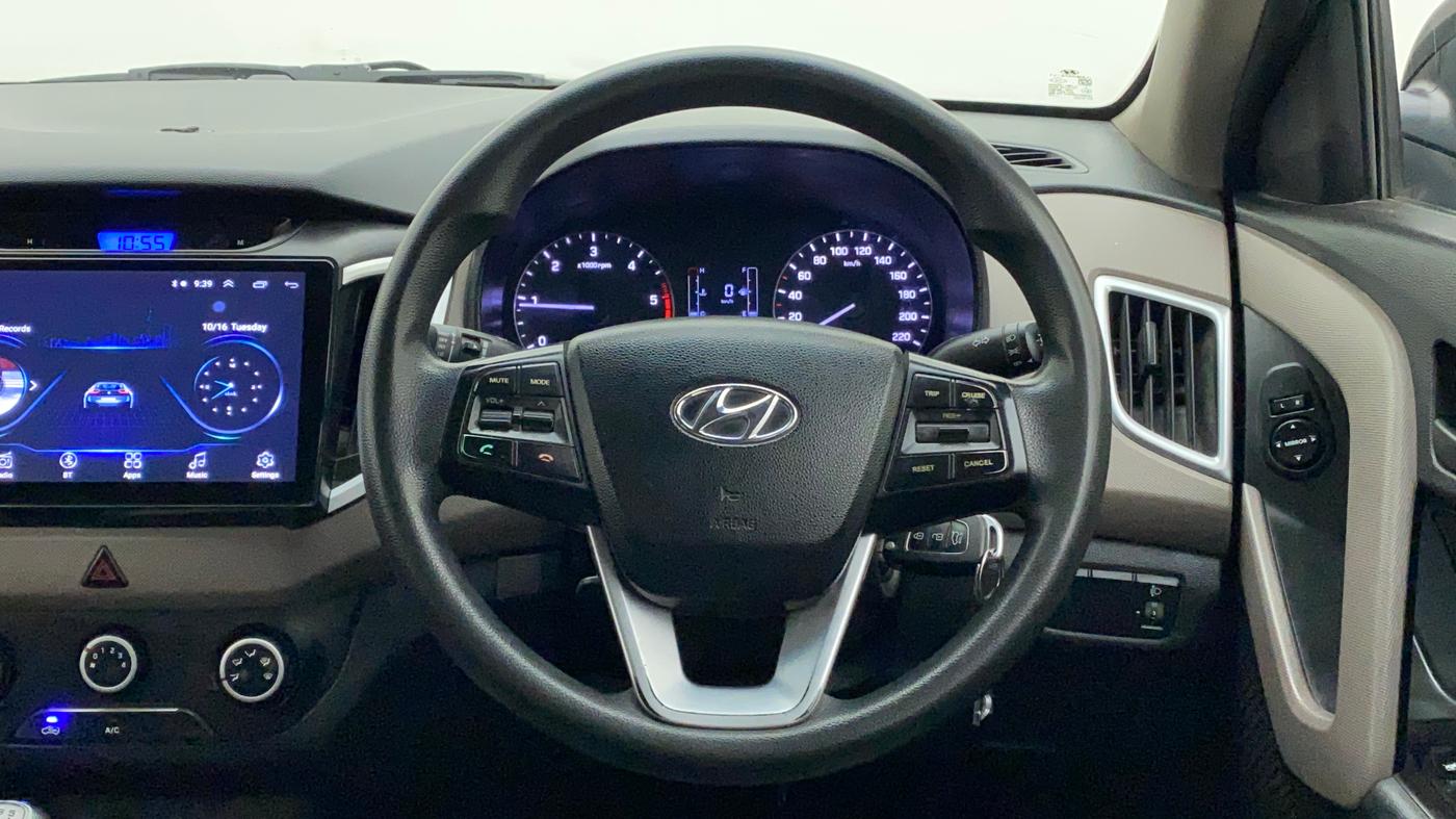 2019 Hyundai Creta E PLUS 1.4 DIESEL, Diesel, Manual, 40,006 km, Steering Wheel Close Up