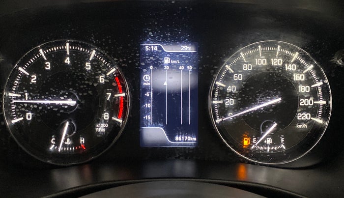 2023 Maruti Baleno ZETA PETROL 1.2, Petrol, Manual, 86,126 km, Odometer Image