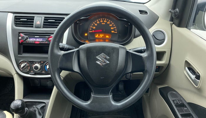 2016 Maruti Celerio VXI d, Petrol, Manual, 51,509 km, Steering Wheel Close Up
