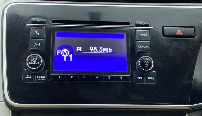 2016 Honda City V MT PETROL, Petrol, Manual, 87,149 km, Infotainment System