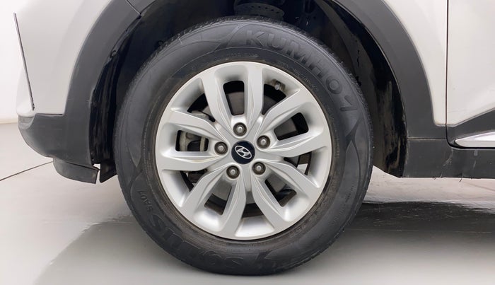 2019 Hyundai Creta SX 1.6 PETROL, Petrol, Manual, 35,188 km, Left Front Wheel