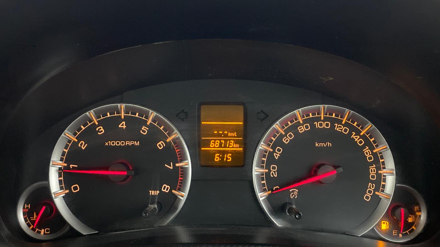2013 Maruti Swift Dzire VXI, Petrol, Manual, 68,936 km, Odometer Image